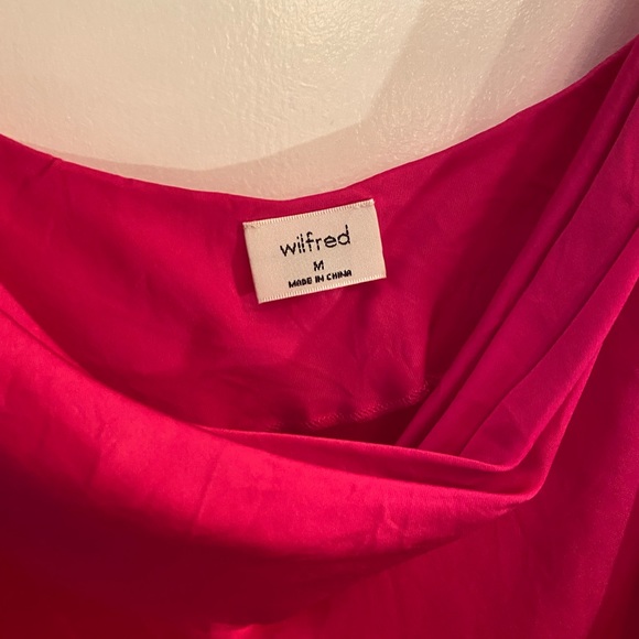 !SOLD! WILFRED ALLUSION TANK ELECTRON FUCHSIA - Picture 2 of 3